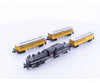Bachmann 481 N 0-6-0 Steam Locomotive with 3 Overton Coaches Durango and Silverton (DSNG) 481 Analog DC - Locomotives