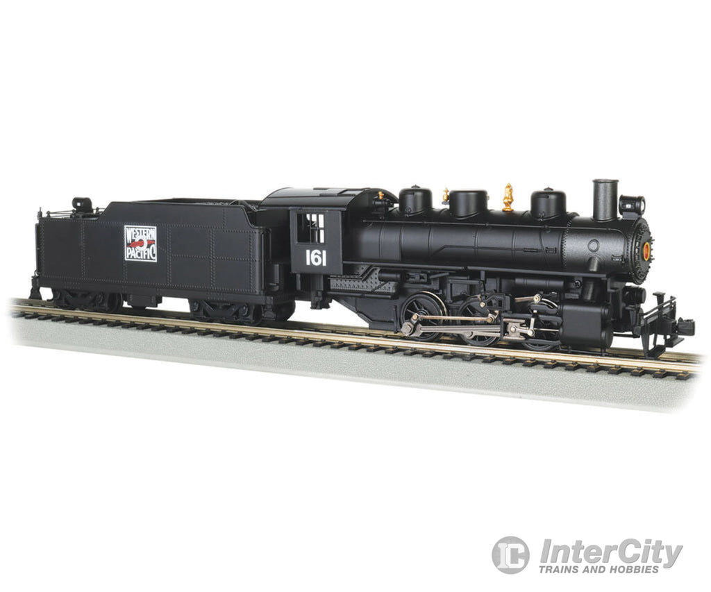 Bachmann 50407 Usra 0-6-0 With Short-Haul Tender - Standard Dc Smoke -- Western Pacific 161 (Black