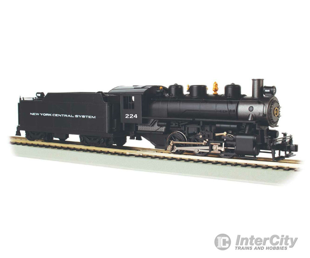 Bachmann 50408 Usra 0-6-0 With Short-Haul Tender - Standard Dc Smoke -- New York Central #224 (Black