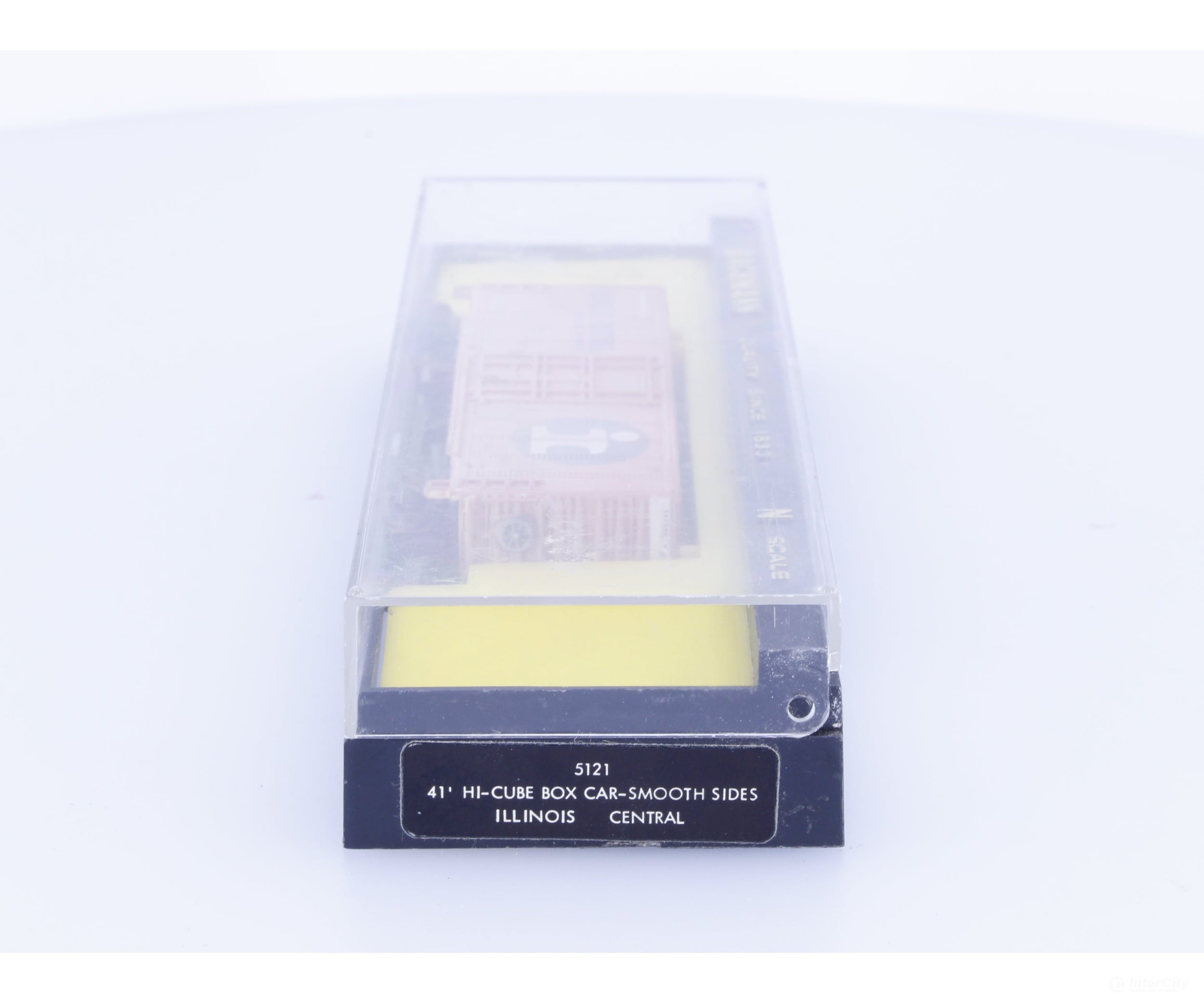 Bachmann 5121 N 41’ Hi-Cube Box Car Illinois Central (IC) 16421 - Freight Cars