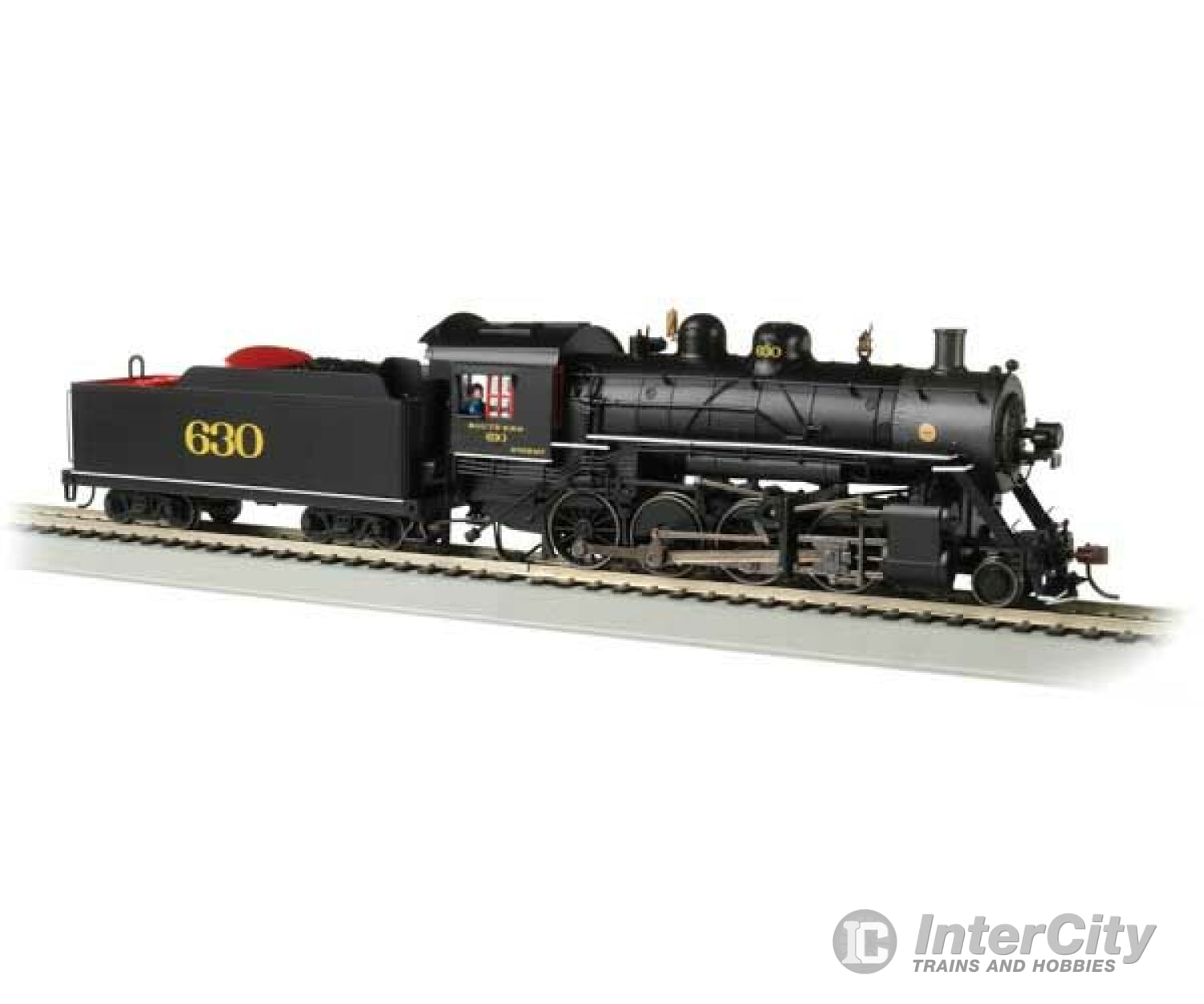 Bachmann 51357 Baldwin 2-8-0 Consolidation - Sound And Dcc -- Southern Railway 630 (Black Graphite)