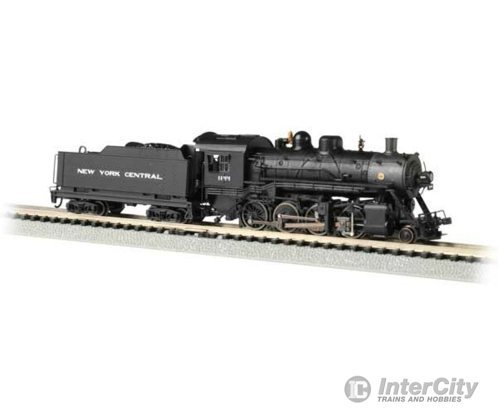 Bachmann 51358 Baldwin 2-8-0 Consolidation - Sound And Dcc -- New York Central 1144 (Black Graphite)