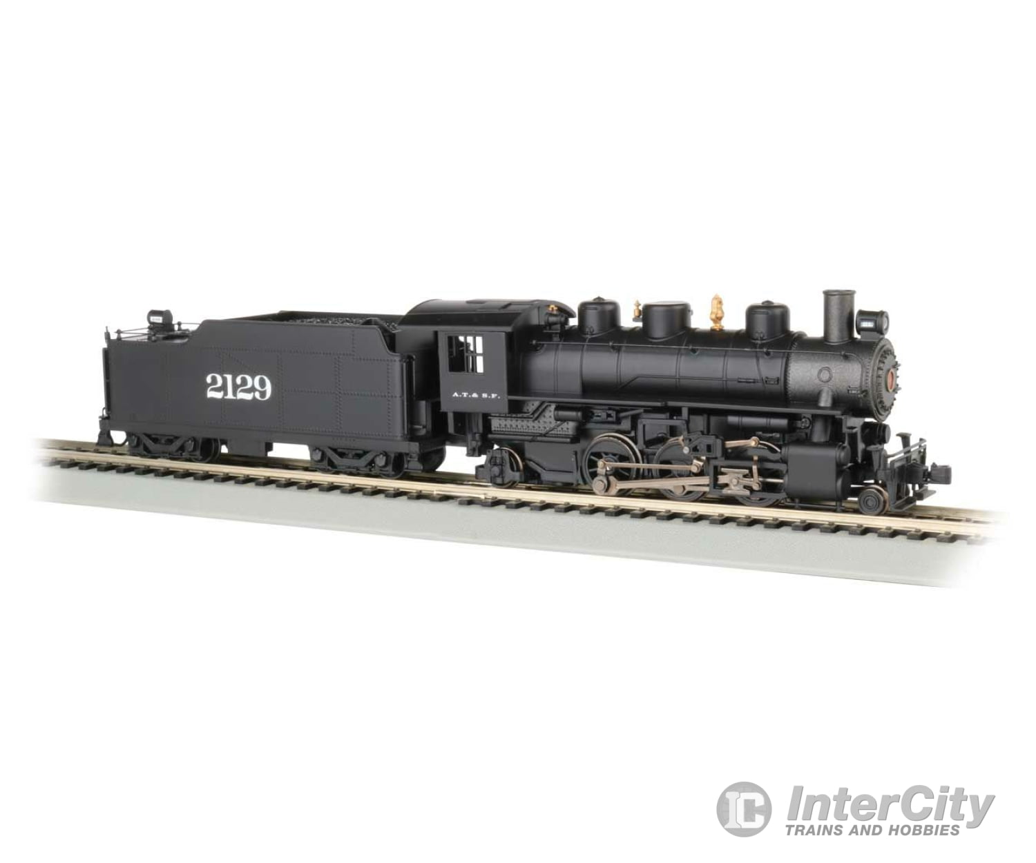 Bachmann 51529 Baldwin 2-6-2 Prairie With Smoke - Standard Dc -- Santa Fe 2129 Locomotives &