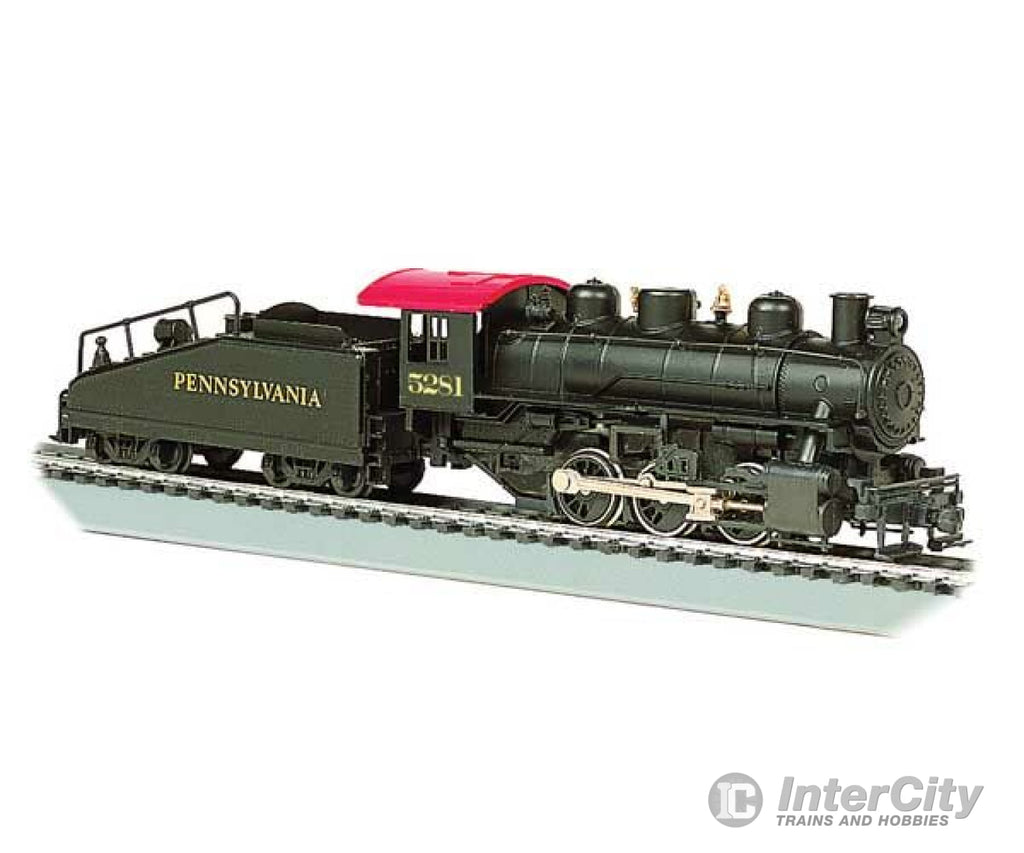 Bachmann 51613 Usra 0-6-0 With Slope-Back Tender Dcc And Smoke -- Pennsylvania Railroad 5281 (Black