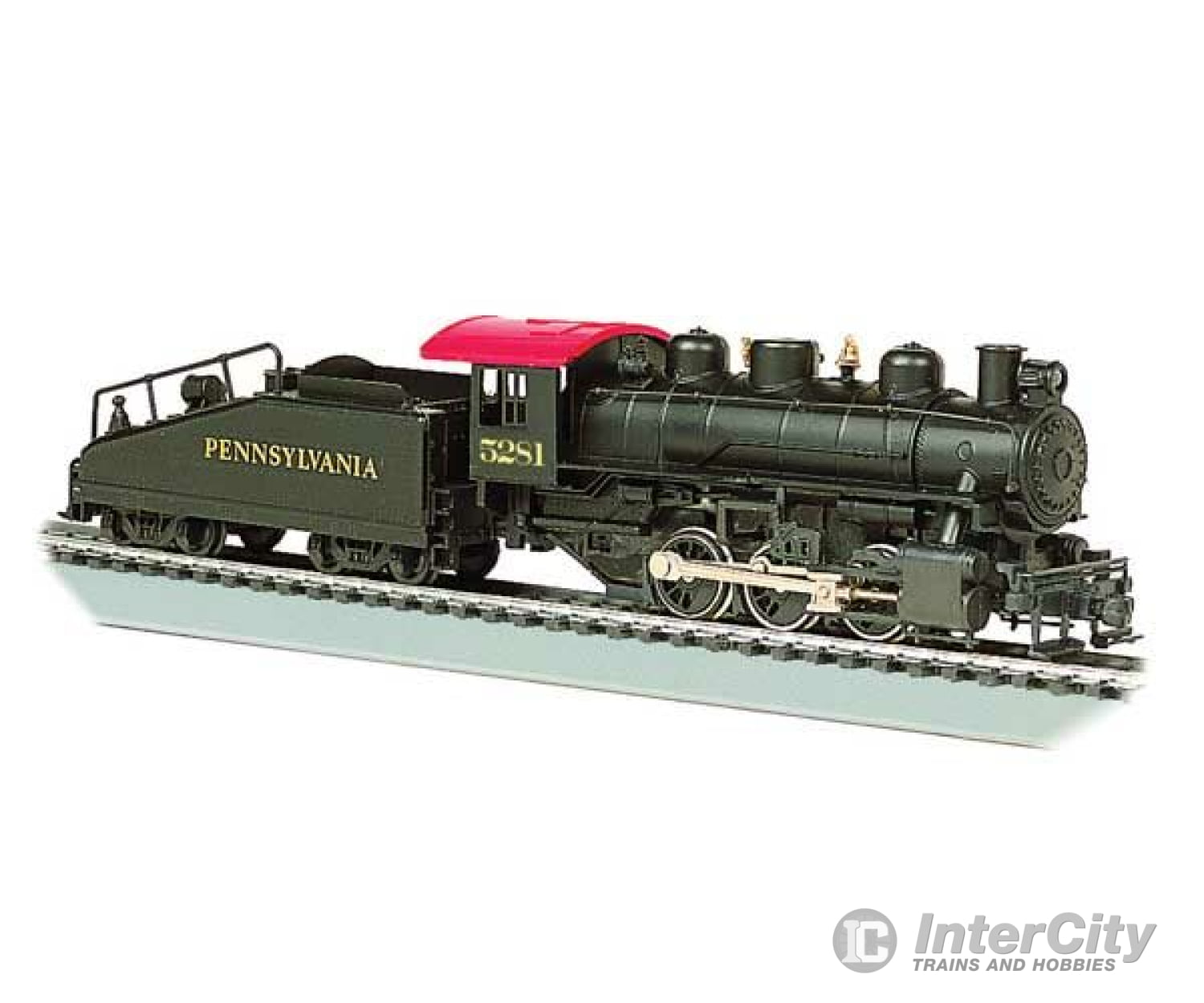 Bachmann 51613 Usra 0-6-0 With Slope-Back Tender Dcc And Smoke -- Pennsylvania Railroad 5281 (Black