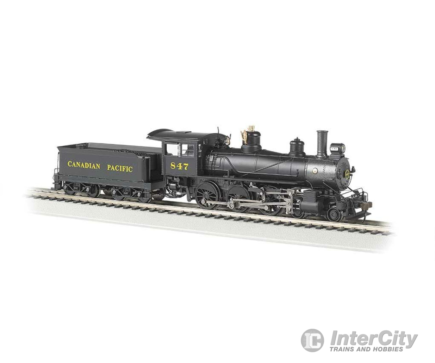 Bachmann 52203 Baldwin 4-6-0 - Standard Dc -- Canadian Pacific #847 (Black Graphite) Locomotives &