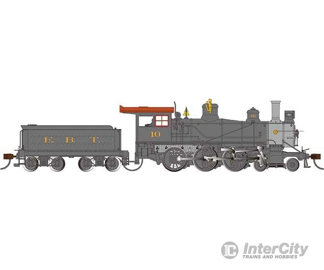 Bachmann 52206 Baldwin 4-6-0 - Standard Dc -- East Broad Top #10 (Black Graphite) Locomotives &