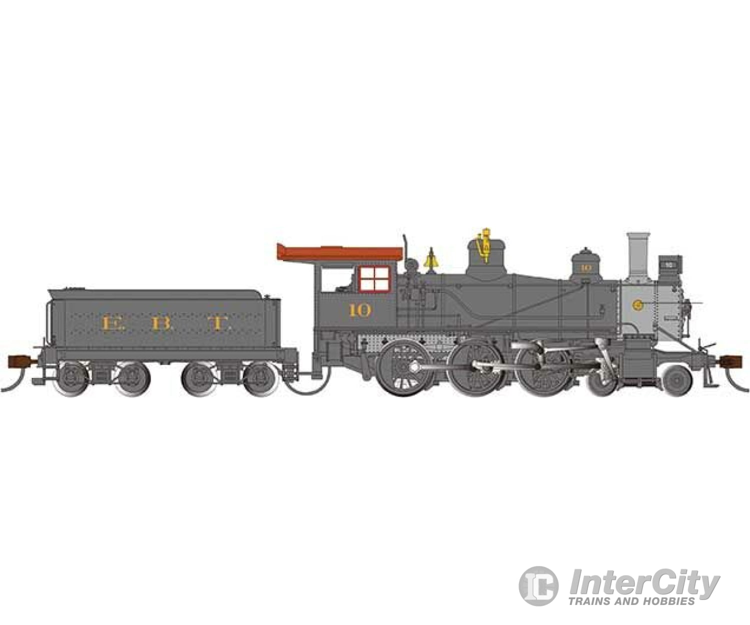 Bachmann 52206 Baldwin 4-6-0 - Standard Dc -- East Broad Top #10 (Black Graphite) Locomotives &