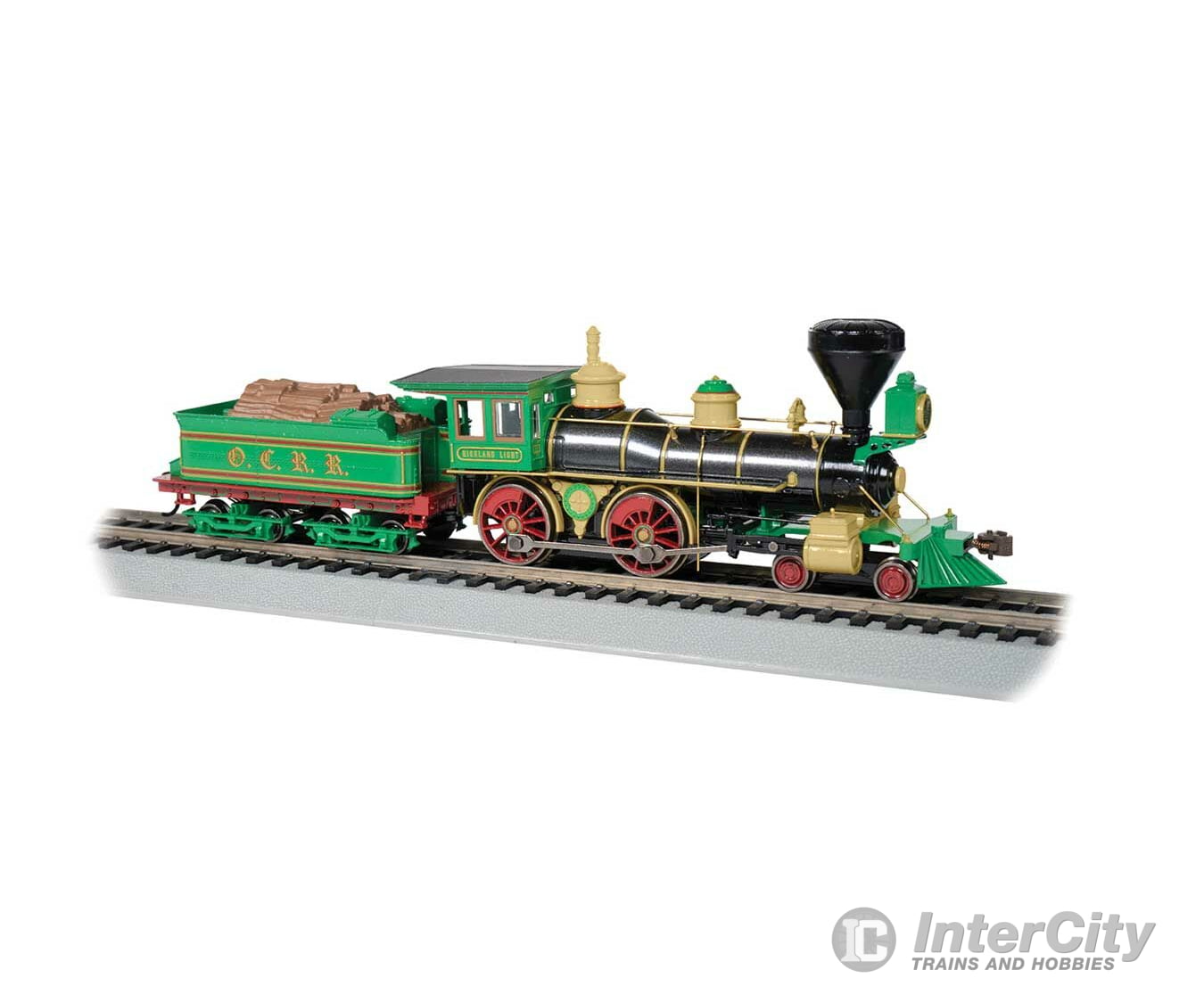 Bachmann 52708 4-4-0 - Sound And Dcc -- Old Colony Railroad (Gray Green) Locomotives & Railcars