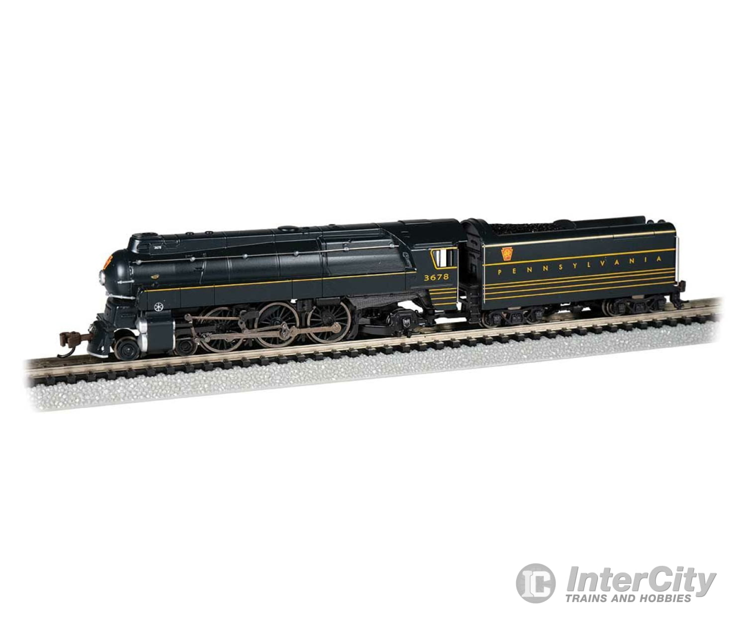 Bachmann 53953 Streamlined Class K4 4-6-2 Pacific - Sound And Dcc -- Pennsylvania Railroad #3678