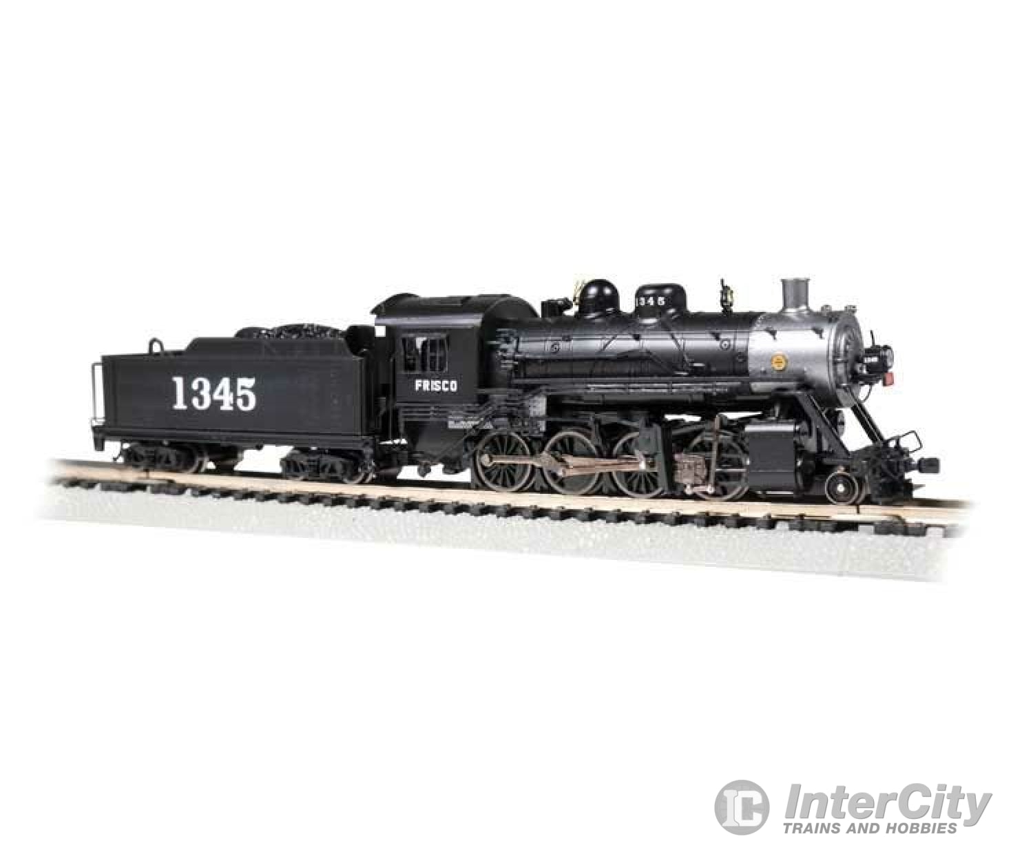 Bachmann 54153 Baldwin 2-8-0 Consolidation - Standard Dc -- St. Louis-San Francisco #1354 (Black