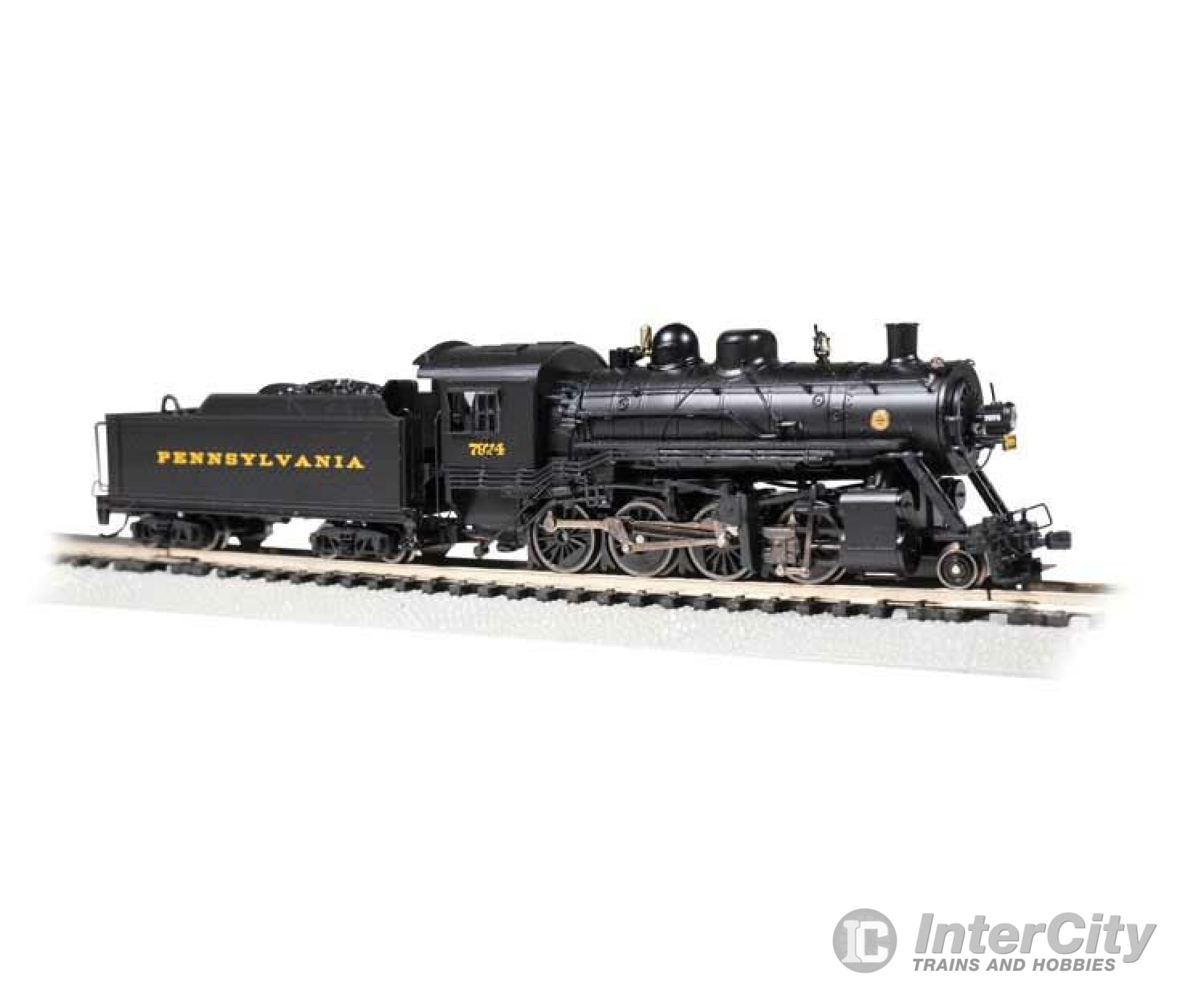 Bachmann 54154 Baldwin 2-8-0 Consolidation - Standard Dc -- Pennsylvania Railroad #7974 (Black