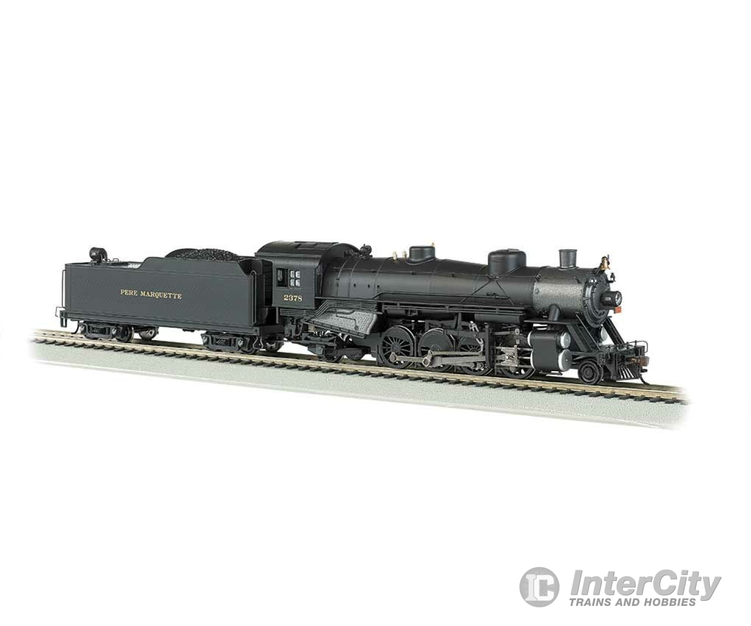 Bachmann 54401 Usra Light 2-8-2 Mikado W/Long Tender - Standard Dc -- Pere Marquette #2378