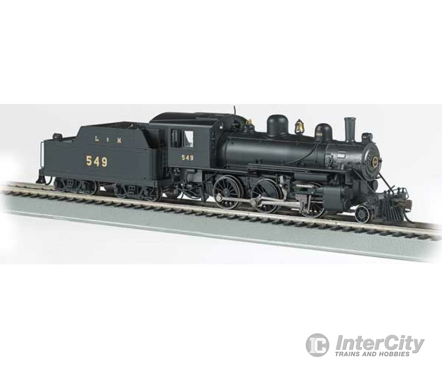 Bachmann 57814 Alco 2-6-0 - Sound And Dcc Value -- Louisville & Nashville 549 (Black Graphite)