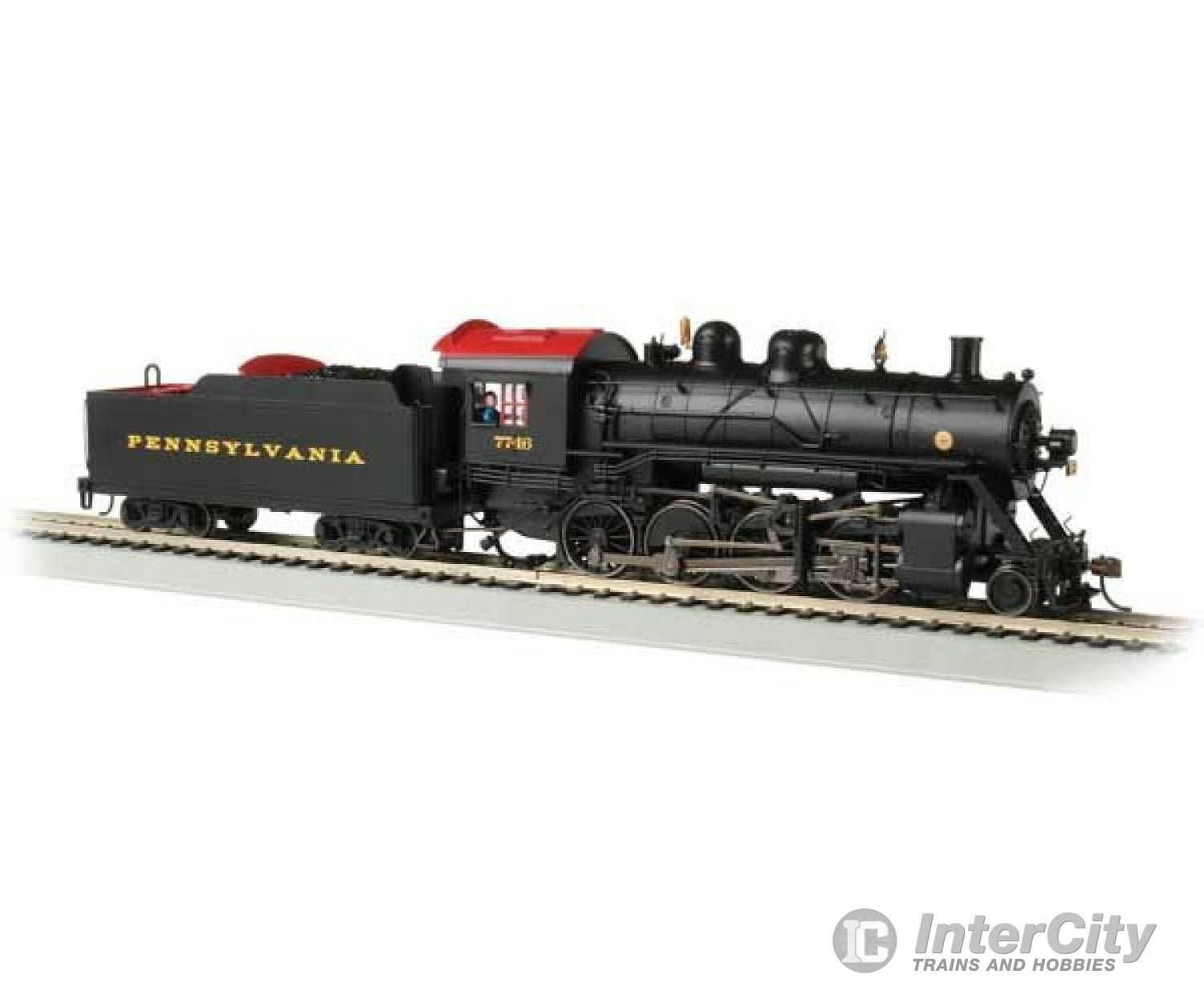 Bachmann 57909 2-8-0 Consolidation - Sound And Dcc Value -- Pennsylvania Railroad 7746 (Black