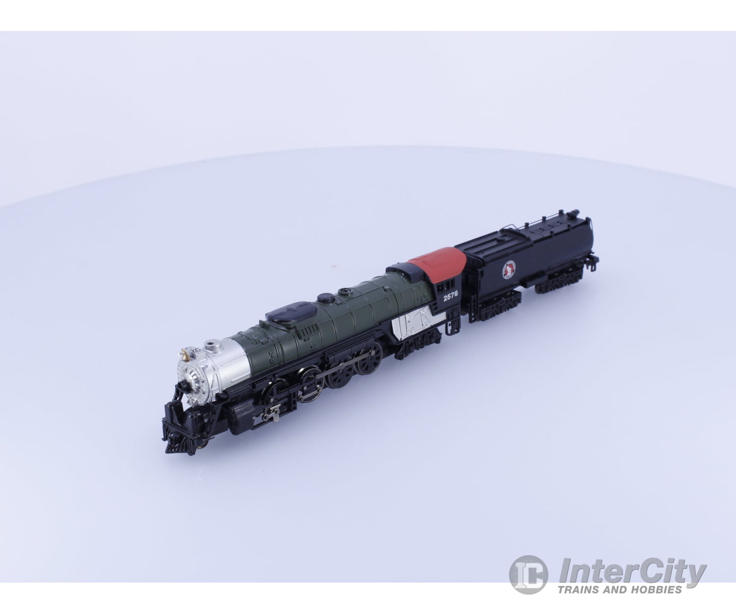 Bachmann 58161 N 4-8-4 Northern Steam Locomotive with Vanderbilt Tender Great Northern (GN) 2576 Analog DC Locomotives