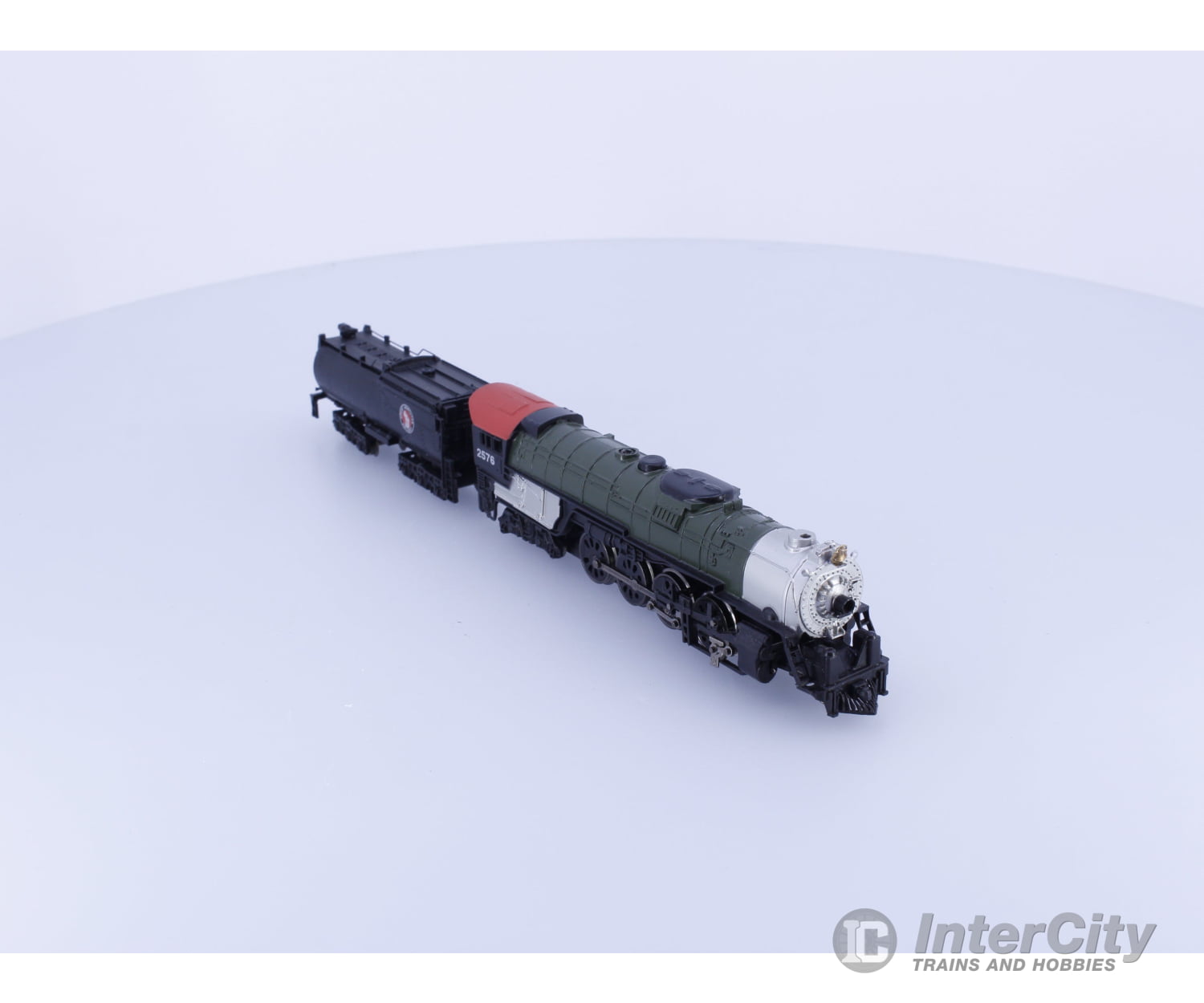Bachmann 58161 N 4-8-4 Northern Steam Locomotive with Vanderbilt Tender Great Northern (GN) 2576 Analog DC Locomotives