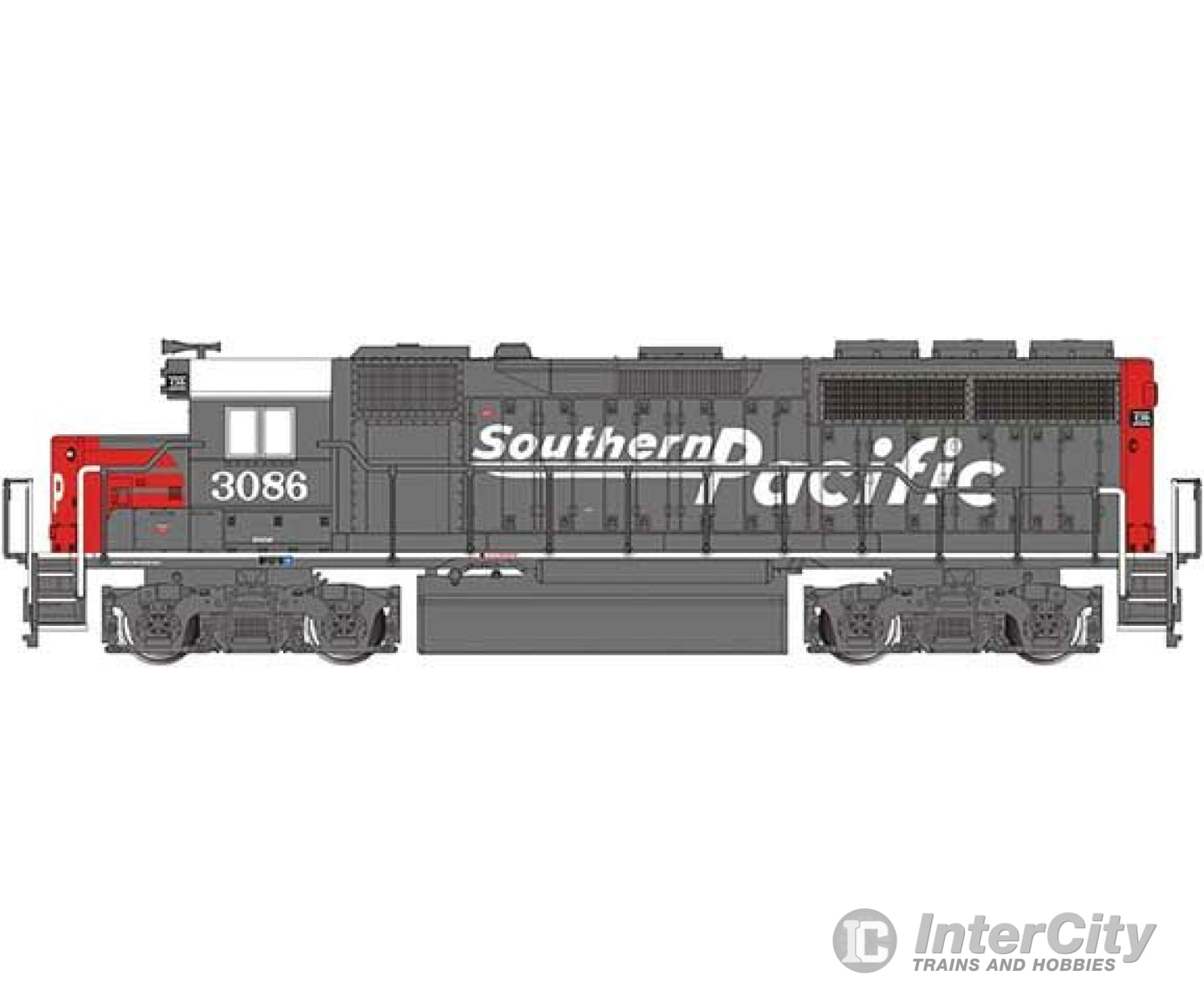 Bachmann 60312 Emd Gp40 - Dcc -- Southern Pacific #3086 (Gray Red Speed Lettering) Locomotives &