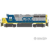 Bachmann 60314 Emd Gp40 - Dcc -- Csx #6062 (Bright Future Gray Blue Yellow) Locomotives & Railcars