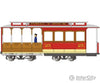 Bachmann 60529 Cable Car With Grip Man - Standard Dc -- 25 (Red Gray) Locomotives & Railcars