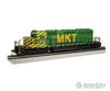 Bachmann 60919 Emd Sd40-2 - Dcc -- Missouri-Kansas-Texas 610 (Green Yellow) Locomotives & Railcars