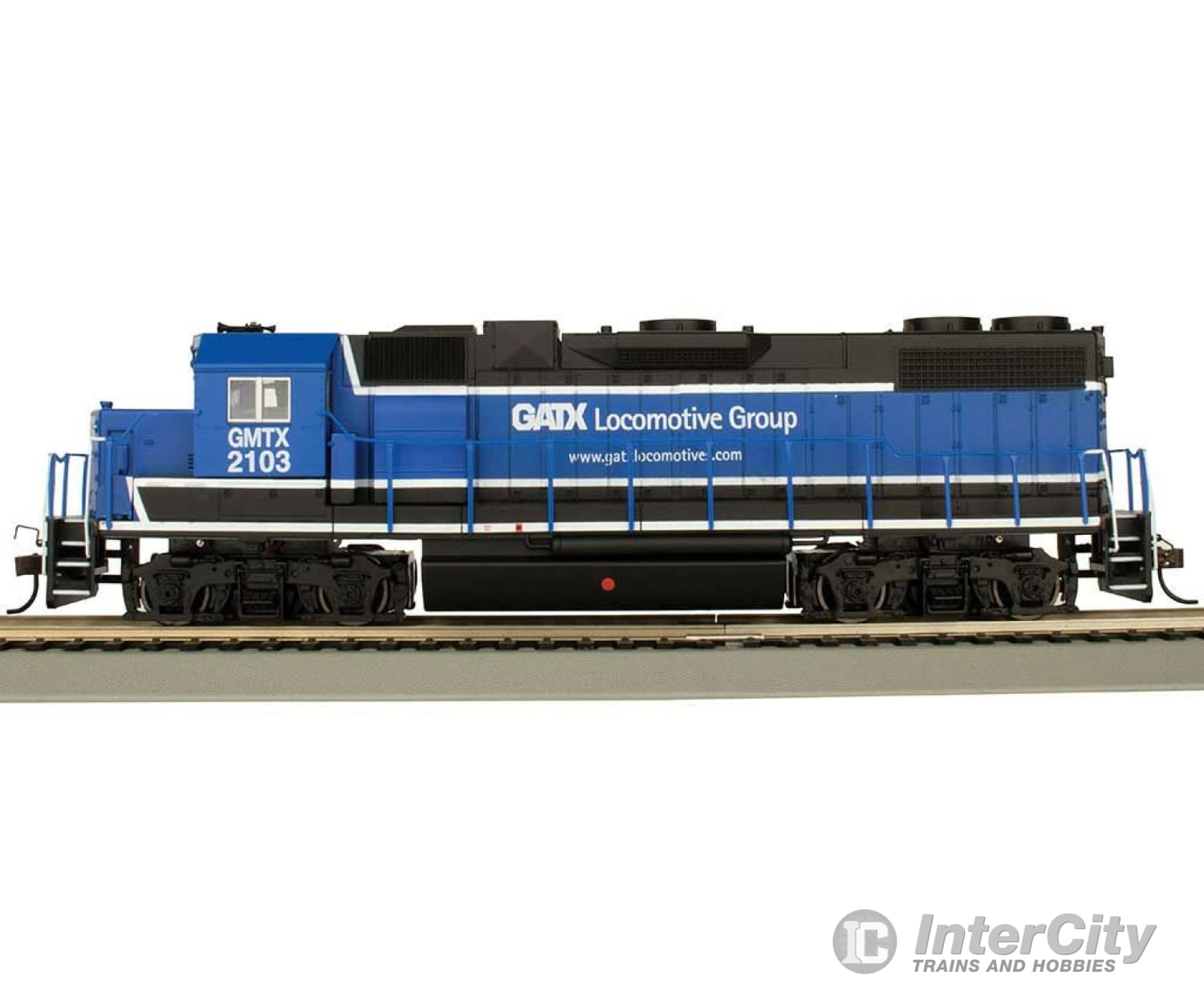 Bachmann 61719 Emd Gp38-2 - Standard Dc -- Gatx Leasing Gmtx 2103 (Blue White) Locomotives &