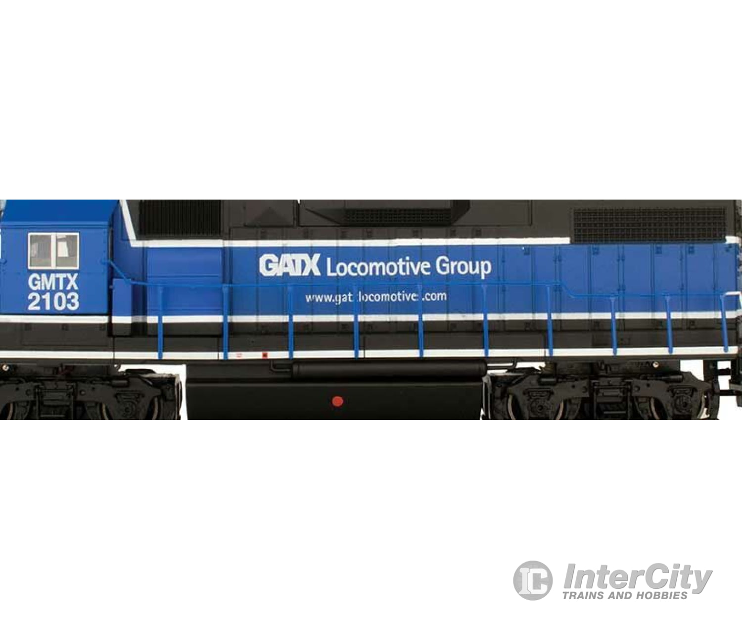 Bachmann 61719 Emd Gp38-2 - Standard Dc -- Gatx Leasing Gmtx 2103 (Blue White) Locomotives &