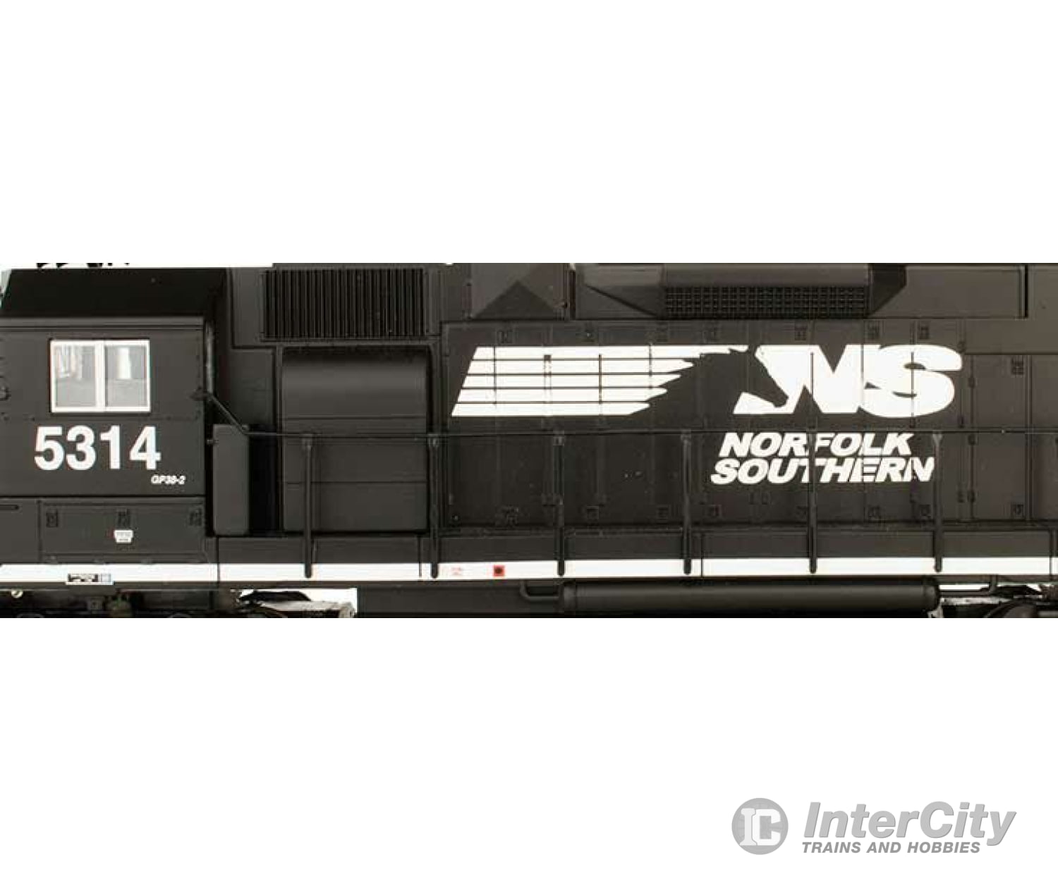 Bachmann 61721 Emd Gp38-2 - Standard Dc -- Norfolk Southern 5314 (Black White Horse Head Logo)