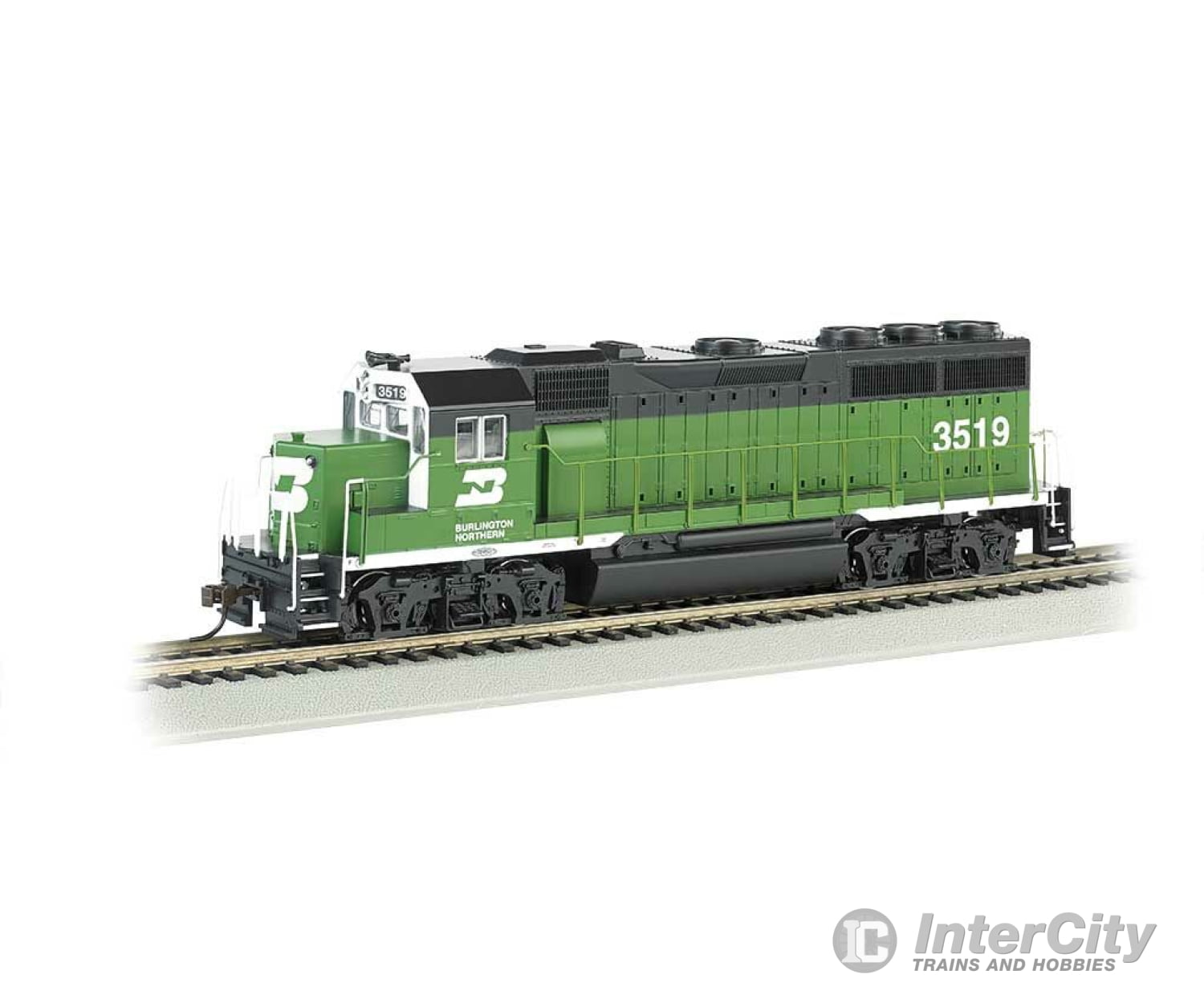 Bachmann 63503 Emd Gp40 - Standard Dc -- Burlington Northern #3519 (Cascade Green Black White)