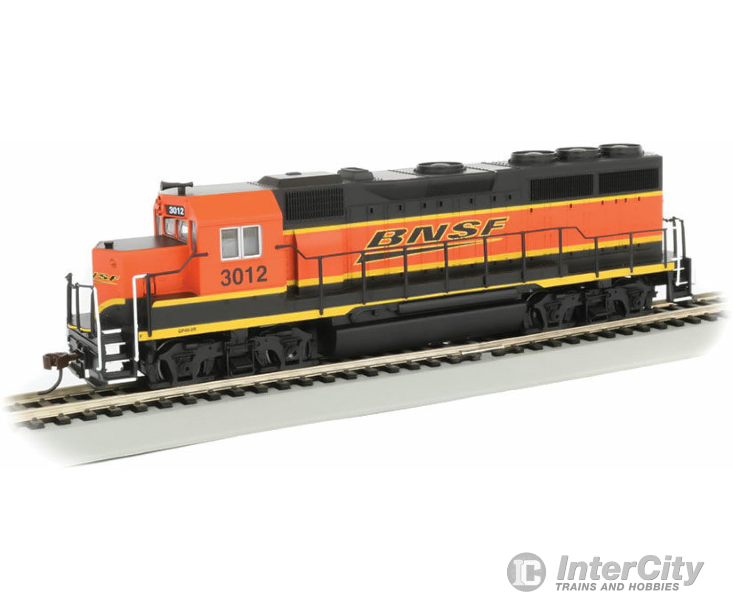 Bachmann 63532 Emd Gp40 - Standard Dc -- Burlington Northern & Santa Fe #3012 Locomotives Railcars