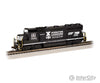 Bachmann 63535 Emd Gp40 - Standard Dc -- Norfolk Southern 3053 (Black White Operation Lifesaver)