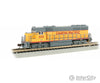 Bachmann 63562 Emd Gp40 No Dynamic Brakes - Standard Dc -- Union Pacific #508 (Armour Yellow Gray)