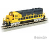 Bachmann 63563 Emd Gp40 With Dynamic Brakes - Standard Dc -- Santa Fe #3808 (Warbonnet; Blue Yellow)