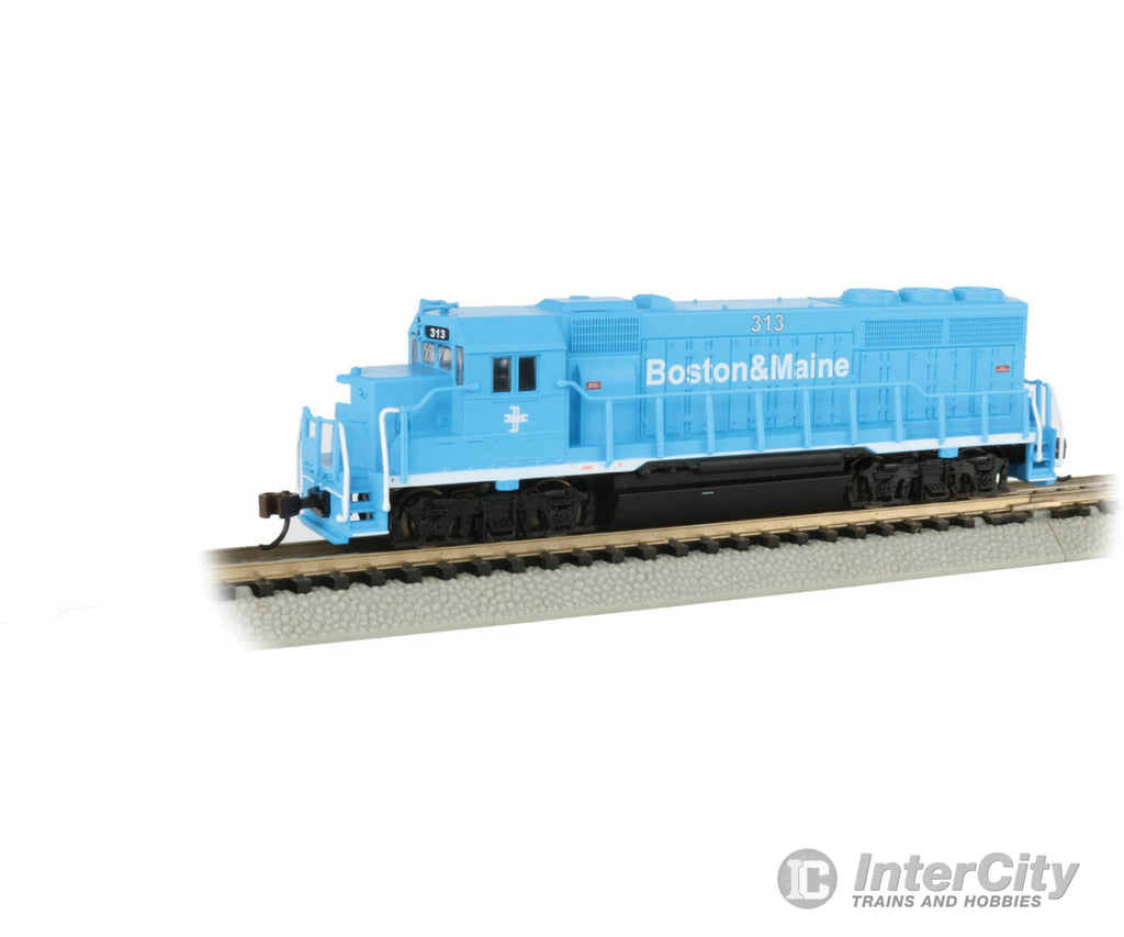 Bachmann 63564 Emd Gp40 No Dynamic Brakes - Standard Dc -- Boston & Maine #313 Locomotives Railcars