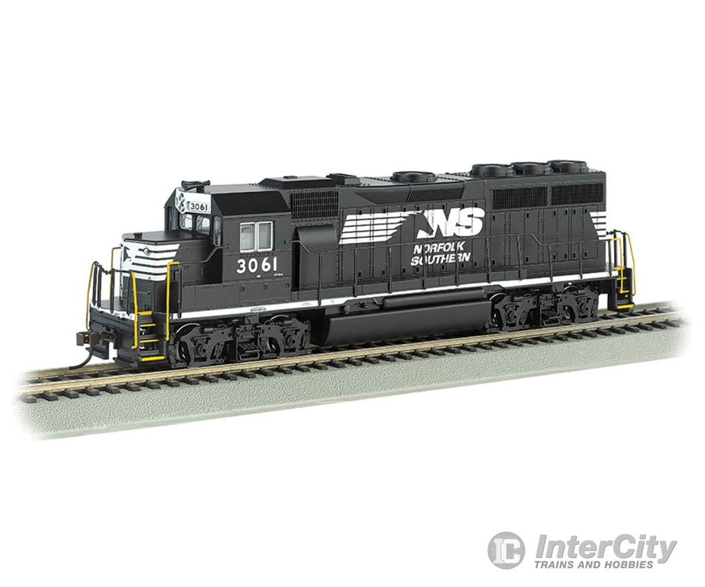 Bachmann 66309 Emd Gp40 - Sound And Dcc -- Norfolk Southern #3061 (Black White Horse Head Logo)