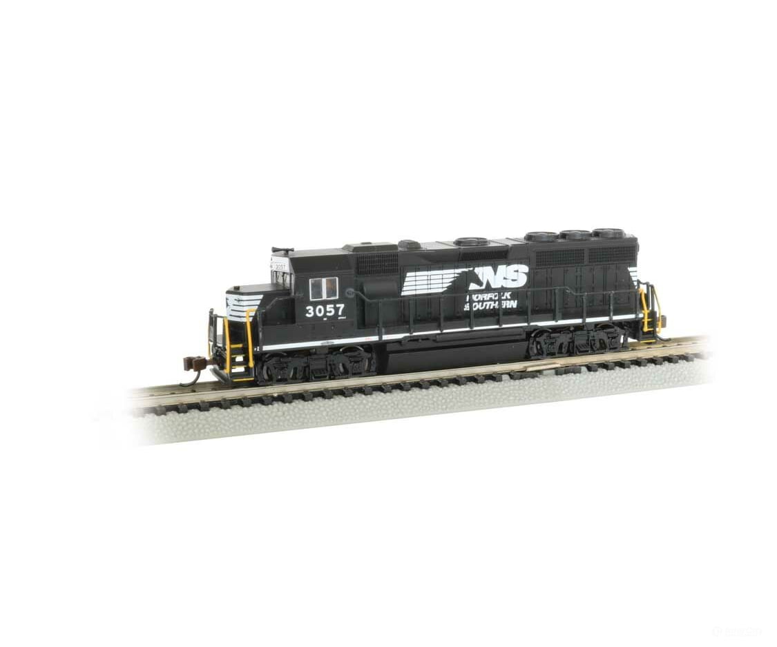 Bachmann 66355 Emd Gp40 - Econami Sound And Dcc Spectrum(R) -- Norfolk Southern 3057 (Black White