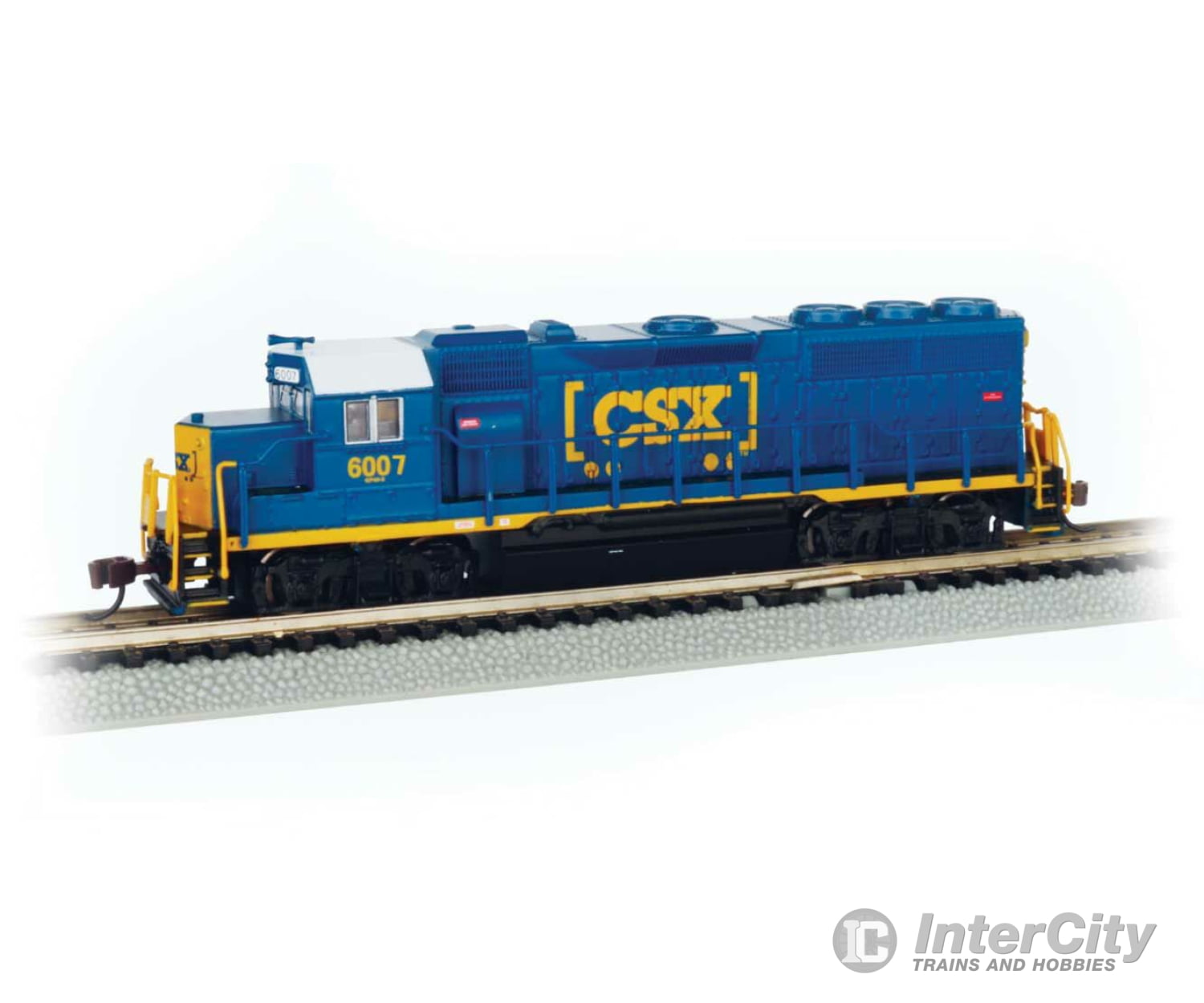 Bachmann 66359 Emd Gp40 - Econami Sound And Dcc -- Csx #6007 (Blue Yellow Boxcar Logo) Locomotives &