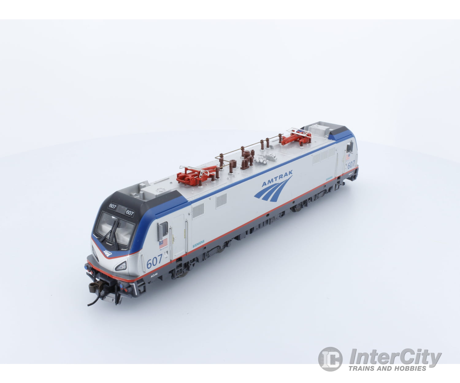 Bachmann 67401 Ho Amtrak Acs-64 Road Number 607 Dcc/Sound Locomotives