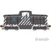 Bachmann 68202 Ge 44-Ton Switcher - Sound And Dcc Value -- Santa Fe 468 (Zebra Stripe Black Silver)