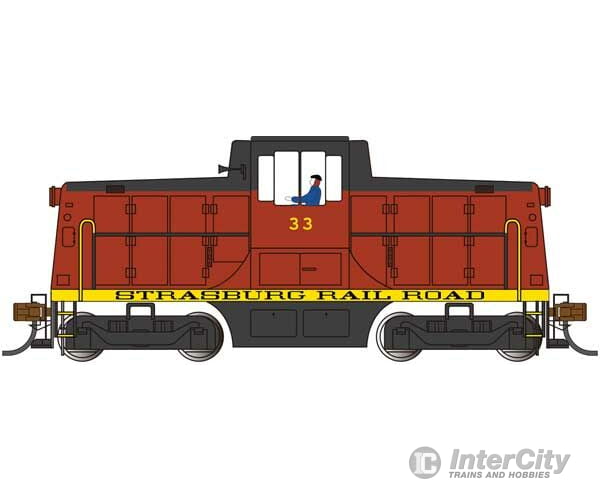 Bachmann 68203 Ge 44-Ton Switcher - Sound And Dcc Value -- Strasburg 22 (Red Yellow Black)