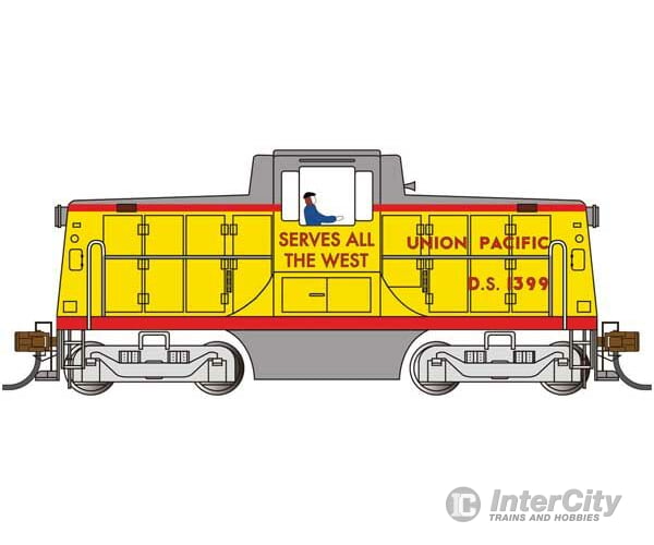Bachmann 68204 Ge 44-Ton Switcher - Sound And Dcc Value -- Union Pacific D.s. 1399 (Armour Yellow