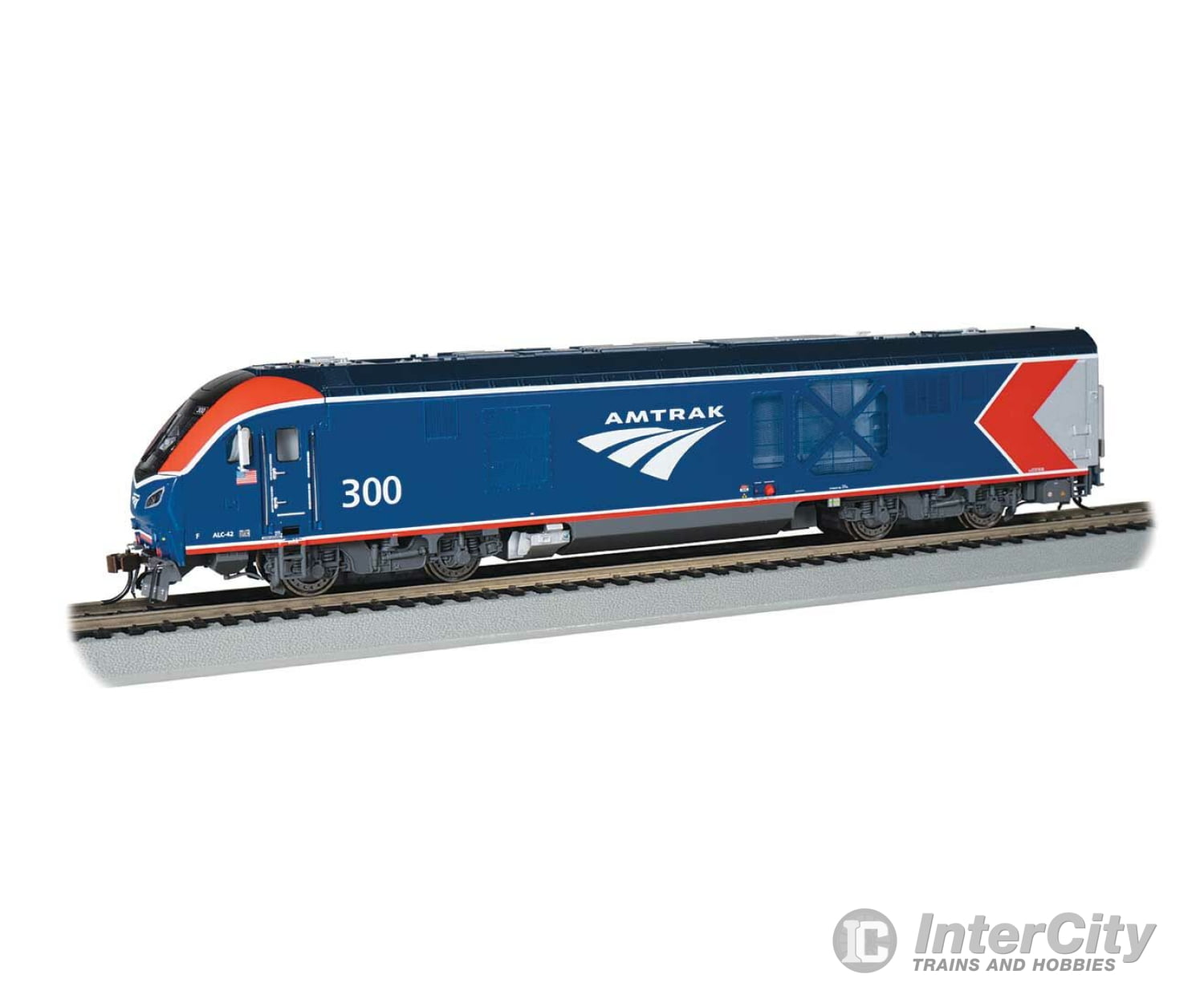 Bachmann 68301 Siemens Alc-42 Charger - Wowsound(R) And Dcc -- Amtrak #300 (Phase Vi 2021; Blue