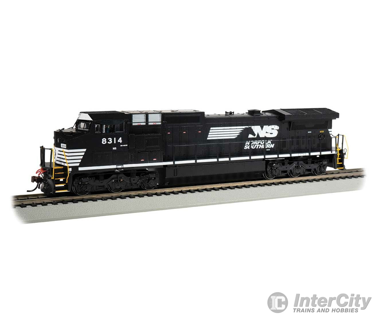 Bachmann 68513 Ge Dash 8-40Cw - Sound And Dcc -- Norfolk Southern 8314 (Black White Horse Head Logo)