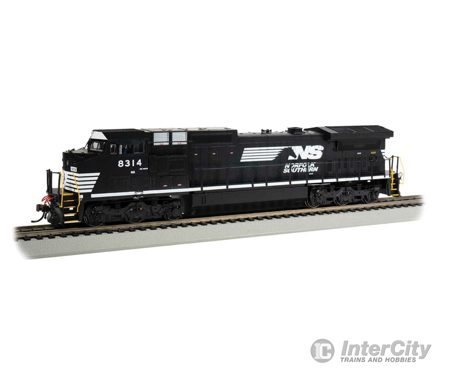 Bachmann 68513 Ge Dash 8-40Cw - Sound And Dcc -- Norfolk Southern 8314 (Black White Horse Head Logo)