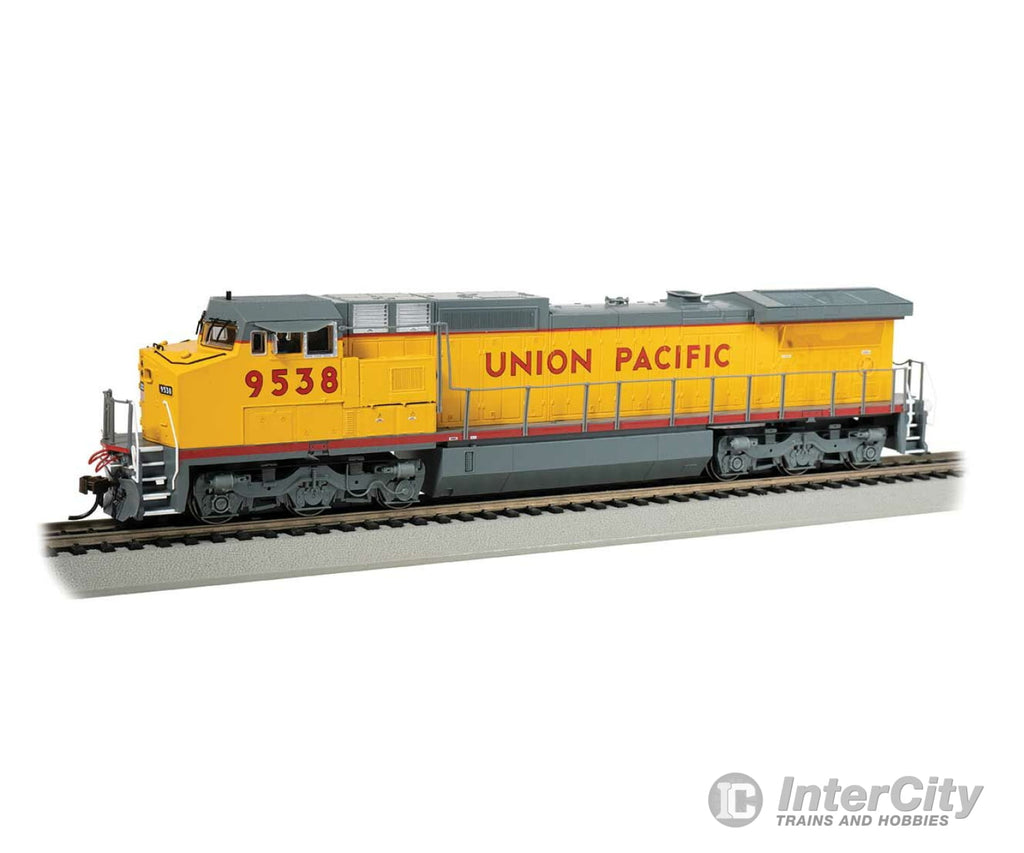 Bachmann 68514 Ge Dash 8-40Cw - Sound And Dcc -- Union Pacific 9358 (Armour Yellow Gray Red Frame