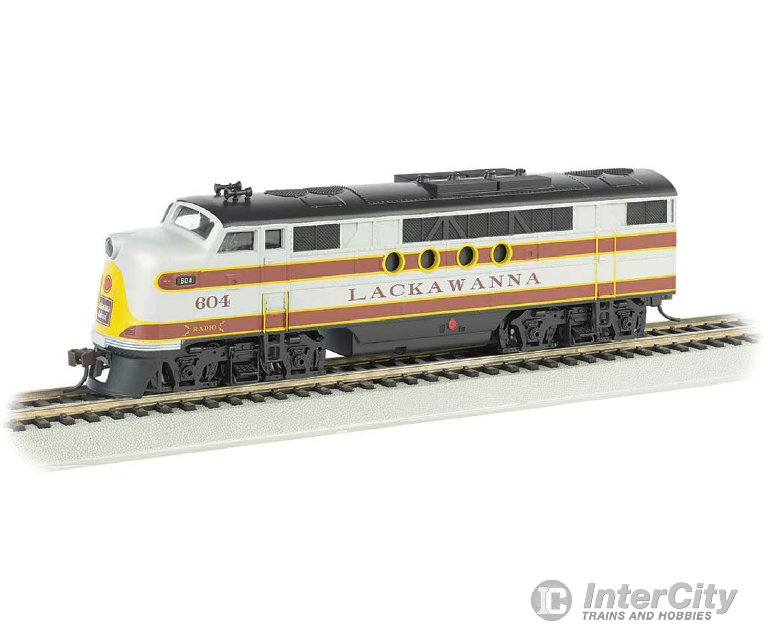 Bachmann 68913 Emd Ft-A - Wowsound(R) And Dcc -- Delaware Lackawanna & Western (Gray Maroon Yellow)