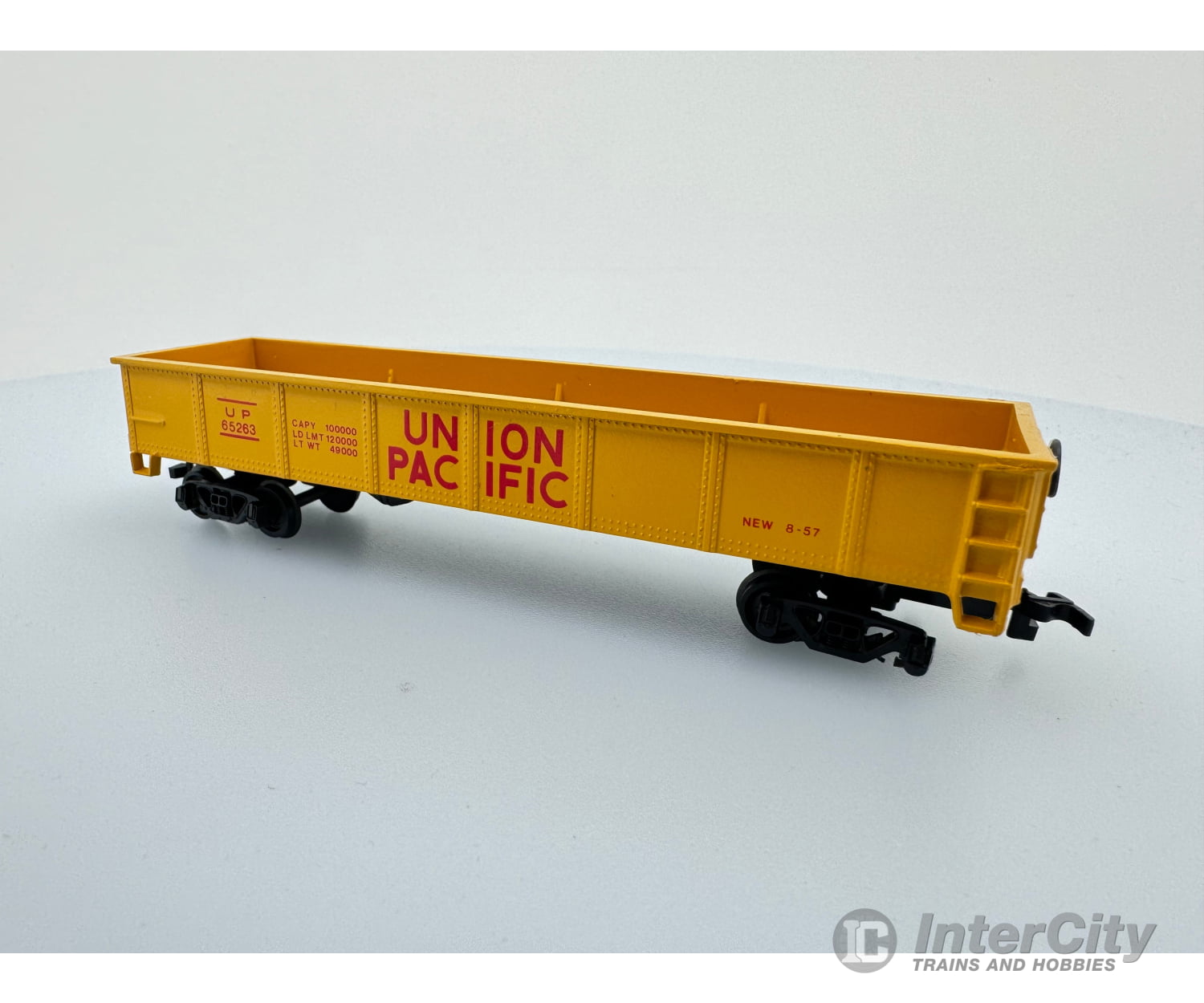 Bachmann 70200 Ho 42’ Steel Gondola Union Pacific #65263 Freight Cars