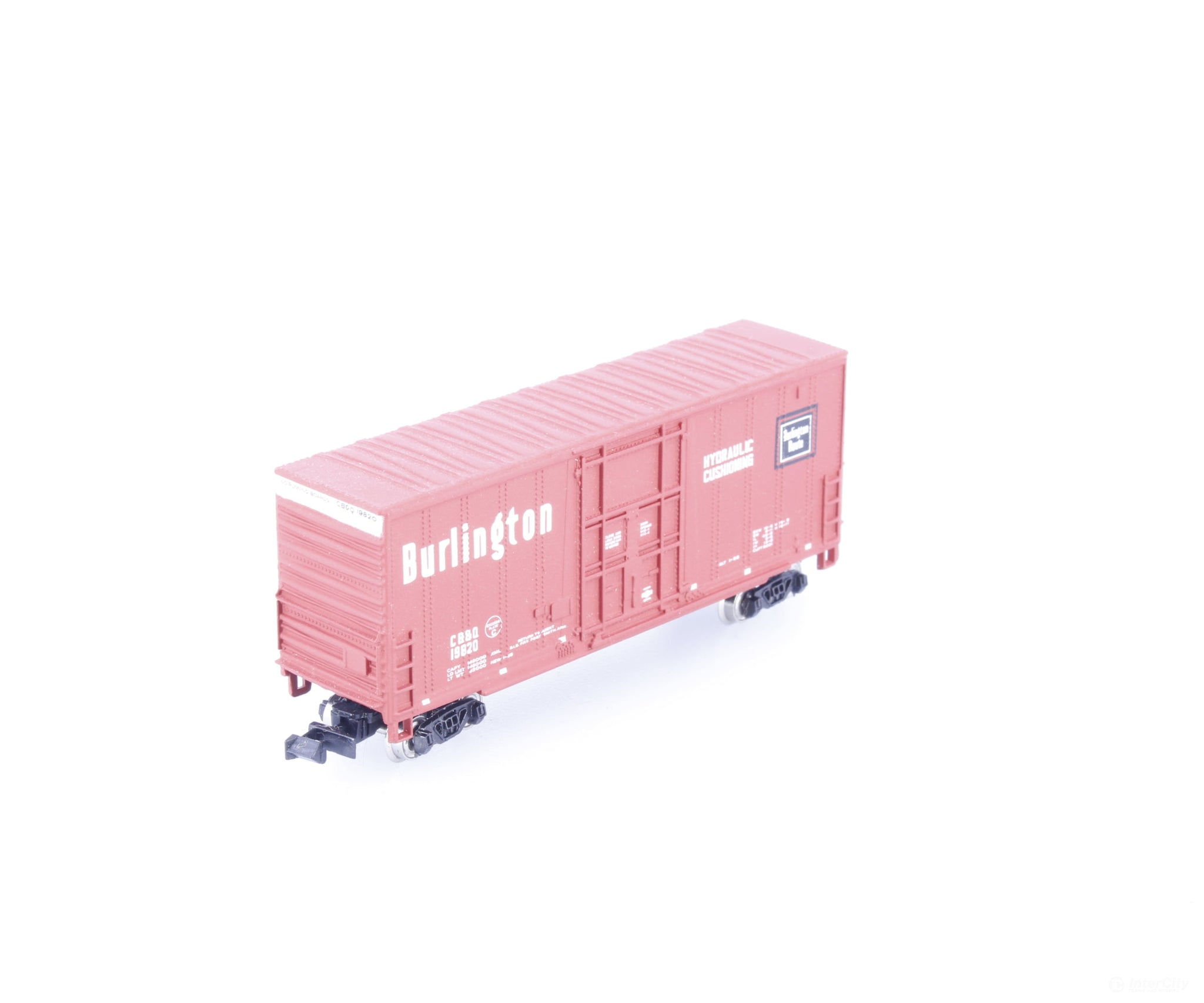 Bachmann 71250 N 41’ Hi-Cube Box Car Chicago Burlington and Quincey (CBQ) 19820 - Freight Cars