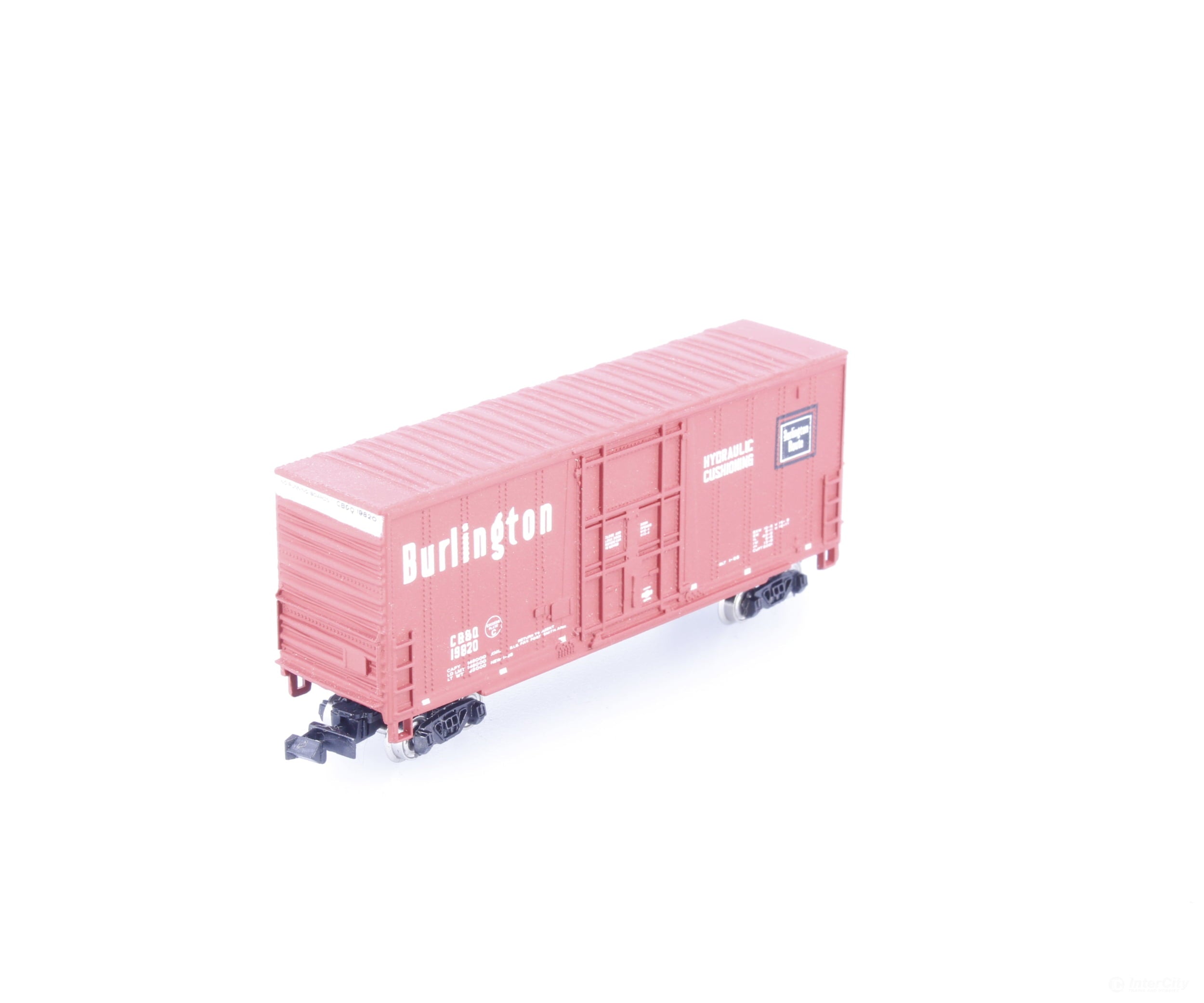 Bachmann 71250 N 41’ Hi-Cube Box Car Chicago Burlington and Quincey (CBQ) 19820 - Freight Cars