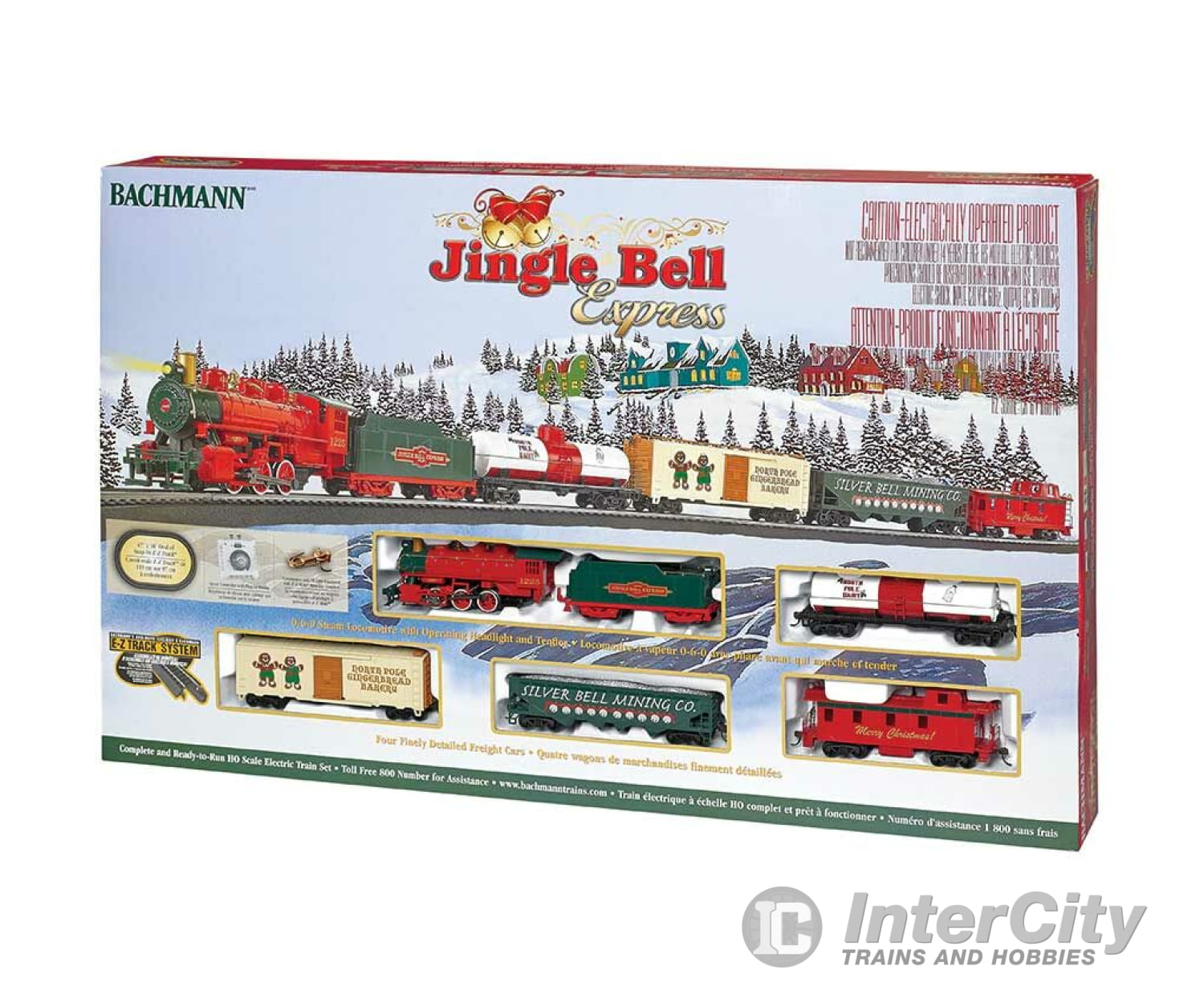 Bachmann 724 Jingle Bell Express Train Set Sets